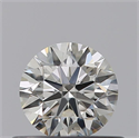 Diamante Natural 0.42 quilates, Redondo , Color J, claridad VVS1 y certificado GIA