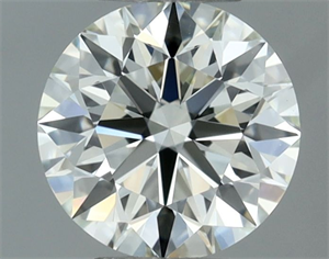 Foto Diamante Natural 0.54 quilates, Redondo , Color I, claridad IF y certificado IGI de