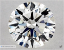 Diamante Natural 0.53 quilates, Redondo , Color I, claridad VS2 y certificado GIA