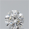 Diamante Natural 0.55 quilates, Redondo , Color H, claridad VS2 y certificado GIA