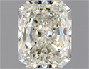 Natural Diamond 1.01 Carats, Radiant with  Cut, K Color, SI1 Clarity and Certified by GIA