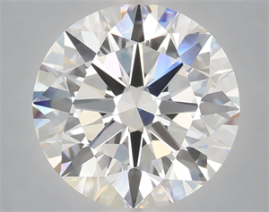 Picture of Lab Grown Diamond 5.01 Carats, Round with Excellent Cut, E Color, VVS2 Clarity and Certified by IGI