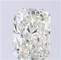 Diamante Natural 4.02 quilates, Radiante , Color J, claridad VS1 y certificado GIA
