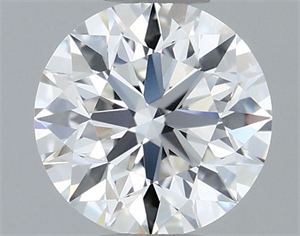 Foto Diamante Natural 0.50 quilates, Redondo , Color F, claridad VVS2 y certificado IGI de