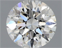 Diamante Natural 0.51 quilates, Redondo , Color H, claridad VS2 y certificado GIA