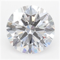 Lab Grown Diamond 2.29 Carats, Round with Ideal Cut, D Color, IF Clarity and Certified by IGI
