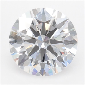 Picture of Lab Grown Diamond 2.29 Carats, Round with Ideal Cut, D Color, IF Clarity and Certified by IGI