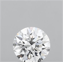 Lab Grown Diamond 1.03 Carats, Round with Ideal Cut, D Color, VVS2 Clarity and Certified by IGI