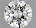 Diamante Natural 0.80 quilates, Redondo , Color H, claridad SI1 y certificado GIA