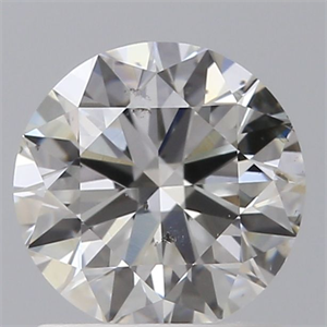 Picture of Natural Diamond 1.01 Carats, Round with Excellent Cut, H Color, SI2 Clarity and Certified by GIA
