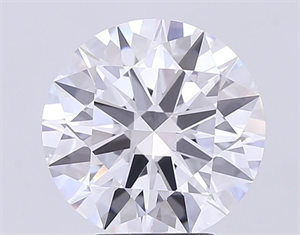 Picture of Lab Grown Diamond 4.62 Carats, Round with Excellent Cut, E Color, VVS2 Clarity and Certified by GIA