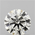 Diamante Natural 0.70 quilates, Redondo , Color I, claridad SI2 y certificado IGI