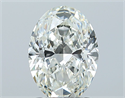 Natural Diamond 1.50 Carats, Oval with  Cut, I Color, VS1 Clarity and Certified by GIA