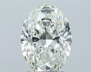 Picture of Natural Diamond 1.50 Carats, Oval with  Cut, I Color, VS1 Clarity and Certified by GIA