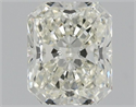 Natural Diamond 0.50 Carats, Radiant with  Cut, K Color, VS2 Clarity and Certified by GIA