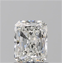 Natural Diamond 1.01 Carats, Radiant with  Cut, G Color, VS2 Clarity and Certified by GIA
