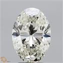 Diamante Natural 3.01 quilates, Ovalado , Color K, claridad SI1 y certificado GIA