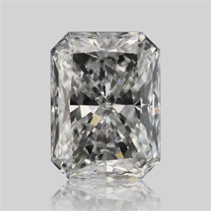 Picture of Natural Diamond 0.51 Carats, Radiant with  Cut, E Color, VVS1 Clarity and Certified by GIA