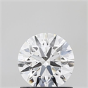 Del inventario de diamantes de laboratorio, 1.02 quilates, Redondo , Color D, claridad VVS2 y certificado IGI