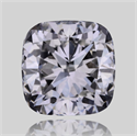 Natural Diamond 0.55 Carats, Cushion with  Cut, H Color, IF Clarity and Certified by GIA