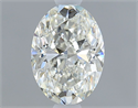 Natural Diamond 0.80 Carats, Oval with  Cut, I Color, VS2 Clarity and Certified by GIA