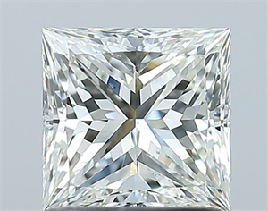 Foto Diamante Natural 1.00 quilates, Princesa , Color I, claridad SI1 y certificado GIA de