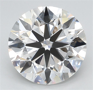 Picture of Lab Grown Diamond 5.01 Carats, Round with Excellent Cut, D Color, VVS2 Clarity and Certified by IGI