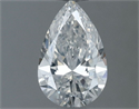 Natural Diamond 0.50 Carats, Pear with  Cut, G Color, SI2 Clarity and Certified by GIA