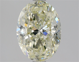 Foto Diamante Natural 1.51 quilates, Ovalado , Color M, claridad SI2 y certificado GIA de