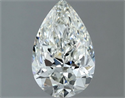 Diamante Natural 1.00 quilates, De pera , Color H, claridad IF y certificado IGI