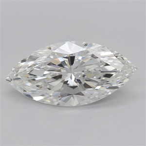 Picture of Natural Diamond 4.01 Carats, Marquise with  Cut, H Color, SI1 Clarity and Certified by GIA