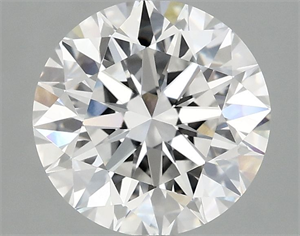 Picture of Lab Grown Diamond 2.55 Carats, Round with Excellent Cut, D Color, VVS2 Clarity and Certified by IGI