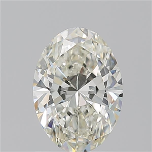 Picture of Natural Diamond 1.20 Carats, Oval with  Cut, K Color, SI1 Clarity and Certified by GIA