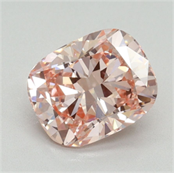 Picture of Lab Grown Diamond 2.02 Carats, CUSHION MODIFIED with  Cut, Fancy Intense Pink Color, VVS2 Clarity and Certified by IGI