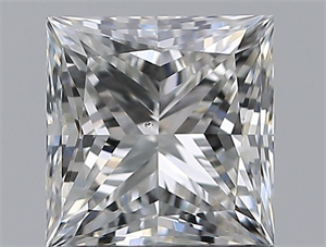 Foto Diamante Natural 0.91 quilates, Princesa , Color G, claridad VS2 y certificado GIA de