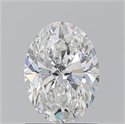 Natural Diamond 1.21 Carats, Oval with  Cut, E Color, VS2 Clarity and Certified by GIA
