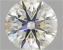 Diamante Natural 0.91 quilates, Redondo , Color J, claridad VVS2 y certificado GIA