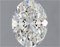 Diamante Natural 0.90 quilates, Ovalado , Color G, claridad VVS2 y certificado GIA