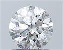 Diamante Natural 0.90 quilates, Redondo , Color F, claridad SI2 y certificado GIA