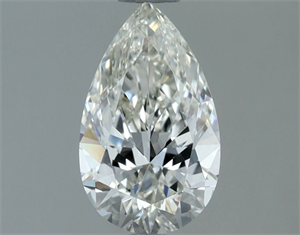 Picture of Natural Diamond 1.00 Carats, Pear with  Cut, H Color, VS1 Clarity and Certified by IGI