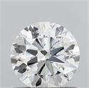 Del inventario de diamantes de laboratorio, 0.70 quilates, Redondo , Color D, claridad VS1 y certificado IGI