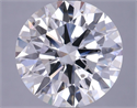 Lab Grown Diamond 5.04 Carats, Round with Ideal Cut, H Color, SI1 Clarity and Certified by IGI