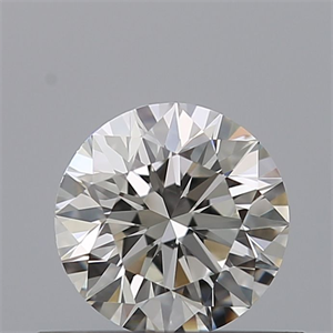 Foto Diamante Natural 0.51 quilates, Redondo , Color F, claridad VS1 y certificado IGI de