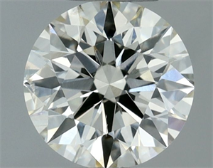 Picture of Natural Diamond 0.50 Carats, Round with Excellent Cut, M Color, SI2 Clarity and Certified by GIA