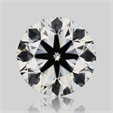 Natural Diamond 0.70 Carats, Round with Very Good Cut, H Color, IF Clarity and Certified by GIA