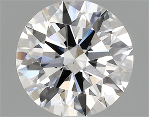 Picture of Lab Grown Diamond 0.97 Carats, Round with Ideal Cut, D Color, VS1 Clarity and Certified by IGI