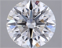 Del inventario de diamantes de laboratorio, 2.02 quilates, Redondo , Color E, claridad VVS1 y certificado IGI