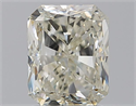 Natural Diamond 2.00 Carats, Radiant with  Cut, L Color, SI2 Clarity and Certified by GIA