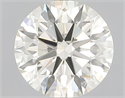 Natural Diamond 0.80 Carats, Round with Excellent Cut, M Color, VVS2 Clarity and Certified by GIA