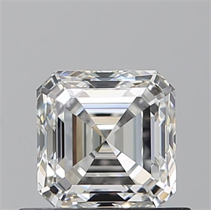 Picture of Natural Diamond 0.70 Carats, Asscher with  Cut, H Color, VVS1 Clarity and Certified by GIA